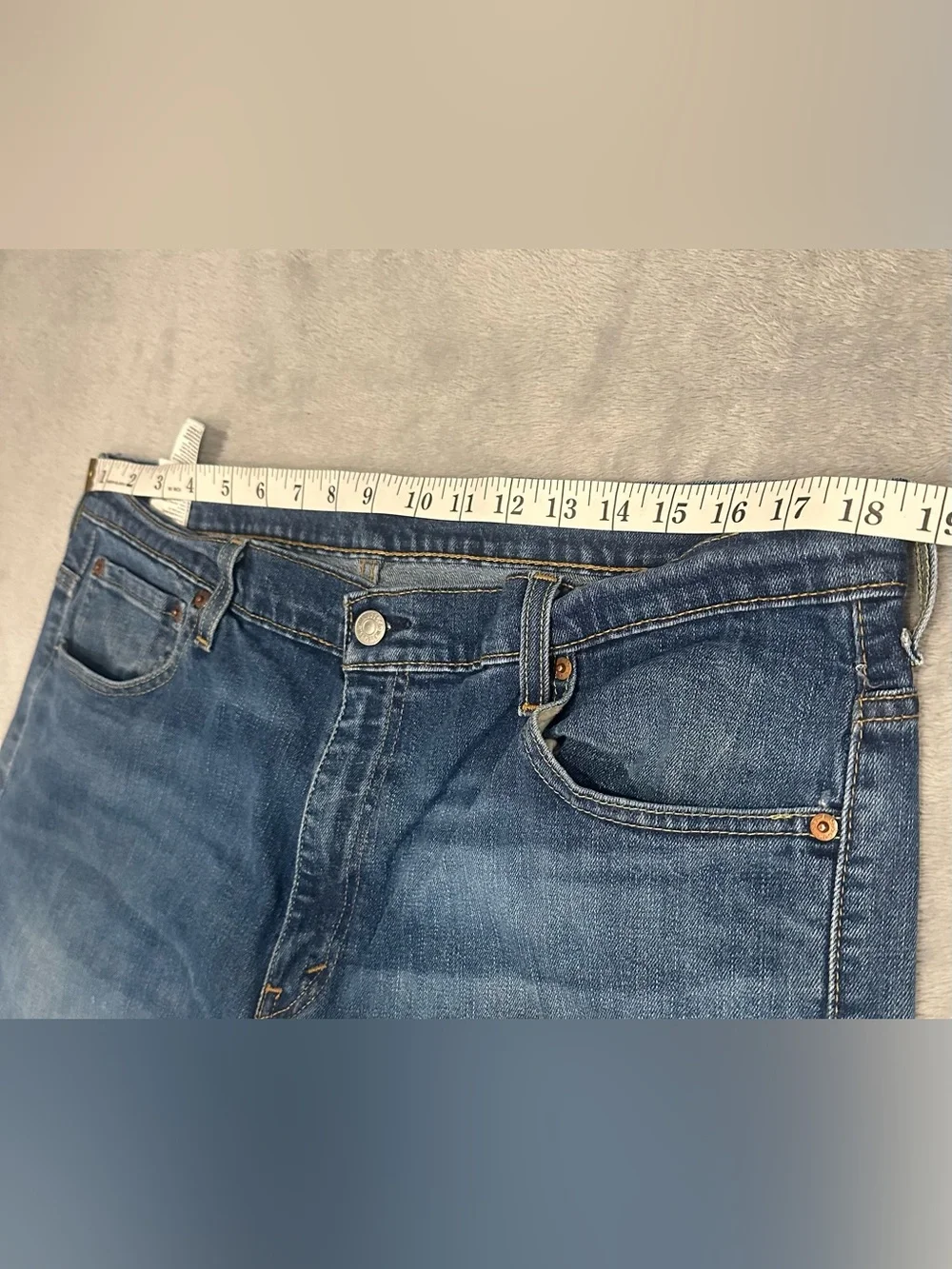 Levi's 569 Men's Straight Jeans - Indigo Blue Y2K Baggy Size 36X34